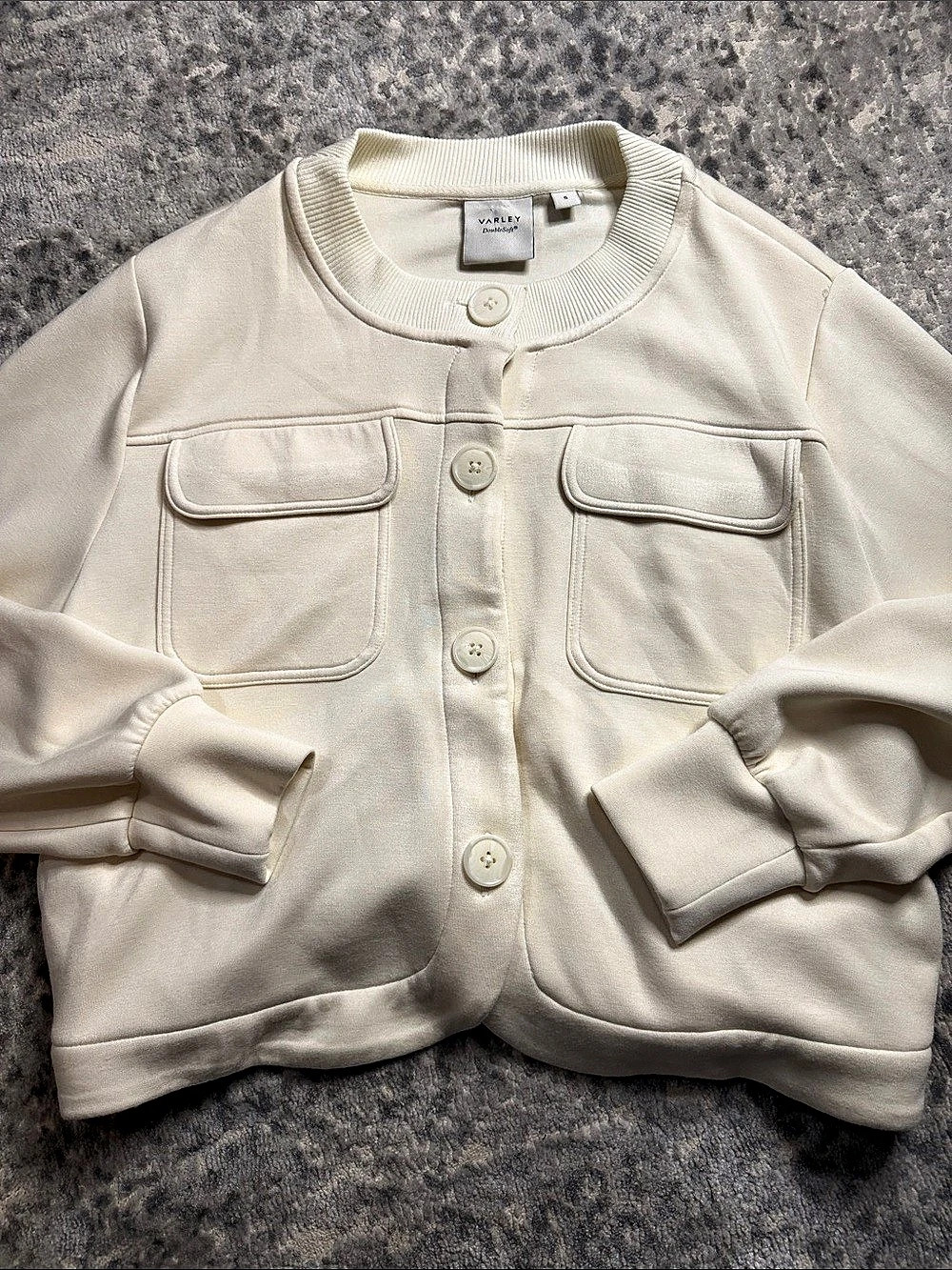 Varley Hartwell Button-Through Sweat